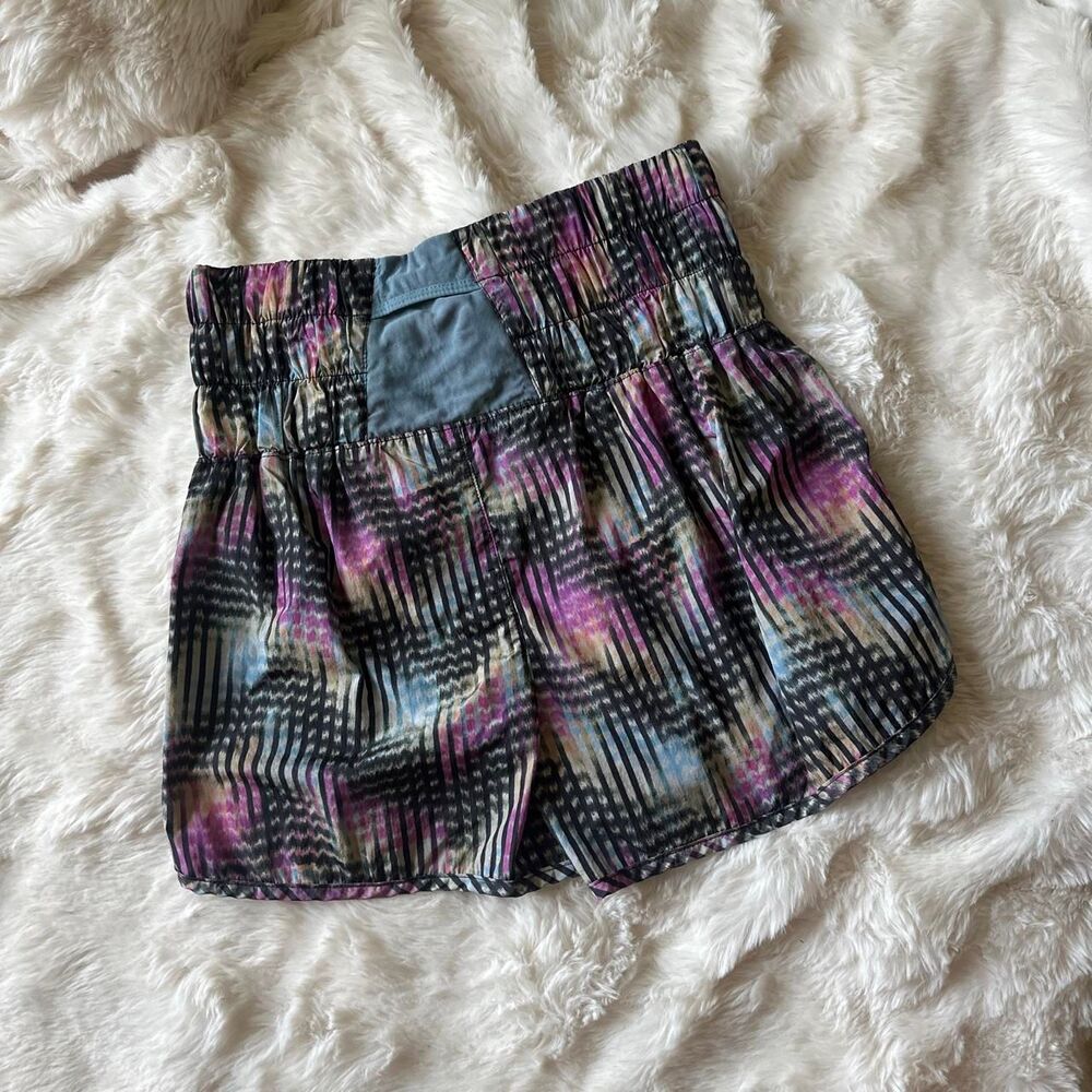 Free-people Women's Black and Pink Shorts